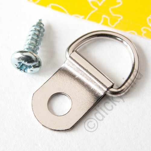Small rings for picture - d-rings,