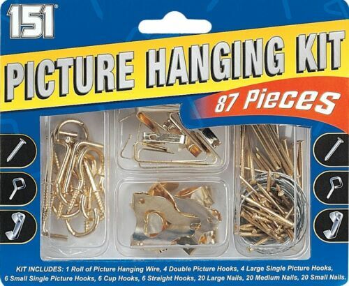 Piece picture hanging kit - piece,