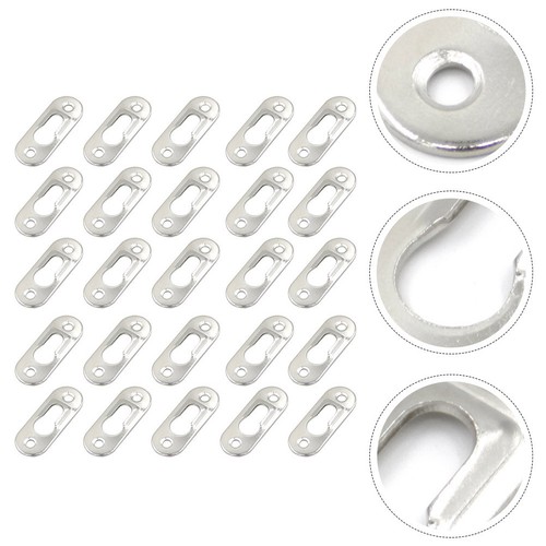 25pcs silver thickened picture - 25pcs,