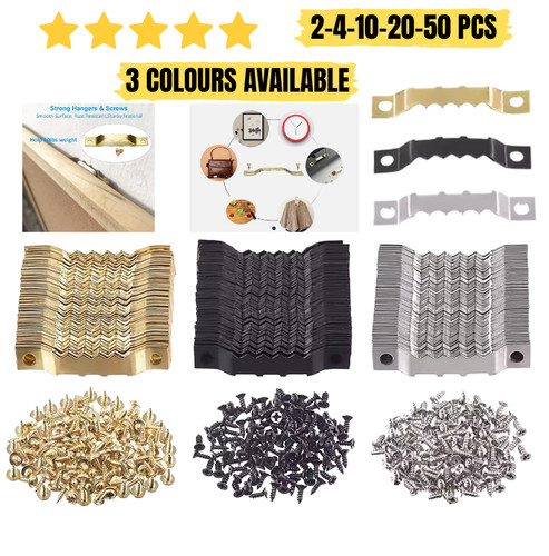 Sawtooth picture frame hooks - picture,