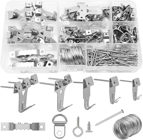 Picture hooks 220pcs assorted - hooks,,