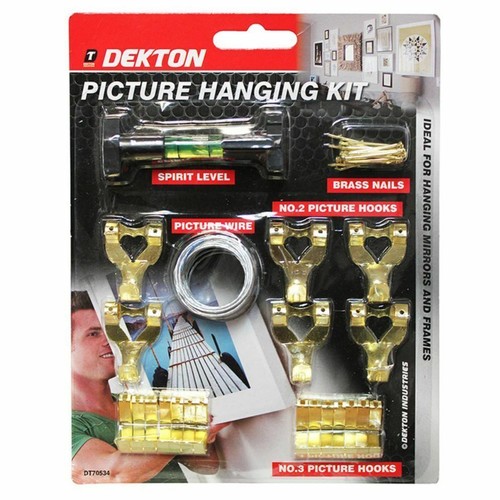 Picture hanging kit - hanging, strong