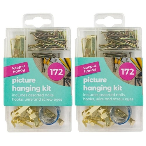 344 pcs picture hanging - 344,