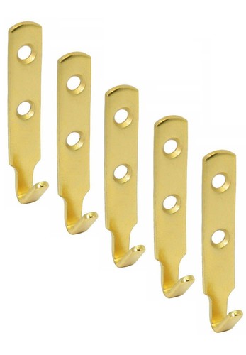 Brass picture hook heavy - 5, x